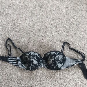 Victoria’s Secrete black and white bra